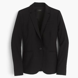 J. Crew Campbell Blazer Jacket Black - 0